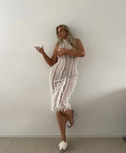 Load image into Gallery viewer, Angel Midi Dress White