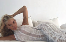 Load image into Gallery viewer, Angel Midi Dress White