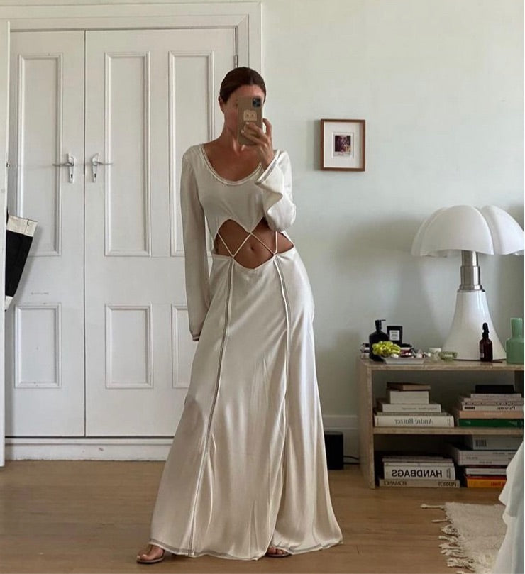 Naomi Long Sleeve Maxi Dress