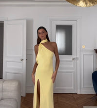 Load image into Gallery viewer, Yellow Wrap Dress
